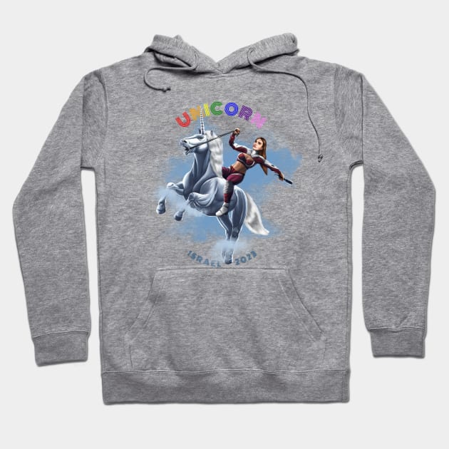 Unicorn - Noa Kirel Hoodie by ibeenthere